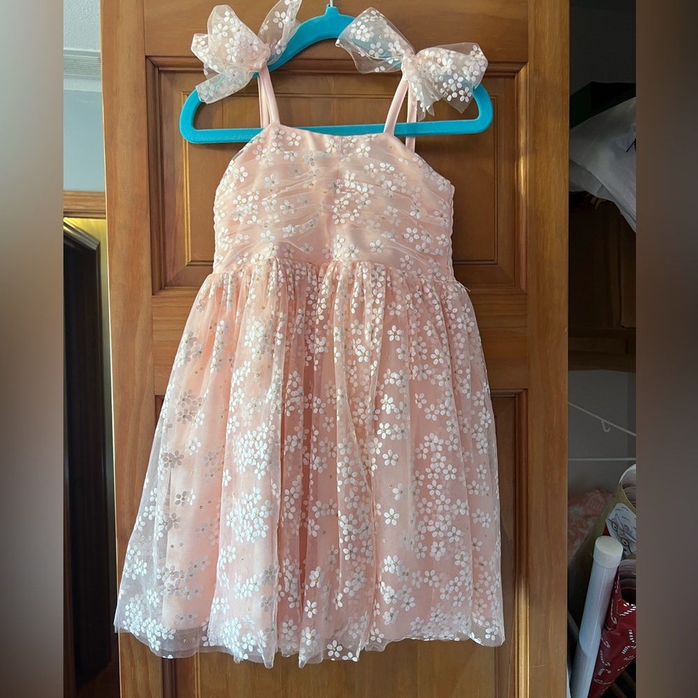 Floral Pink Toddler Dress
